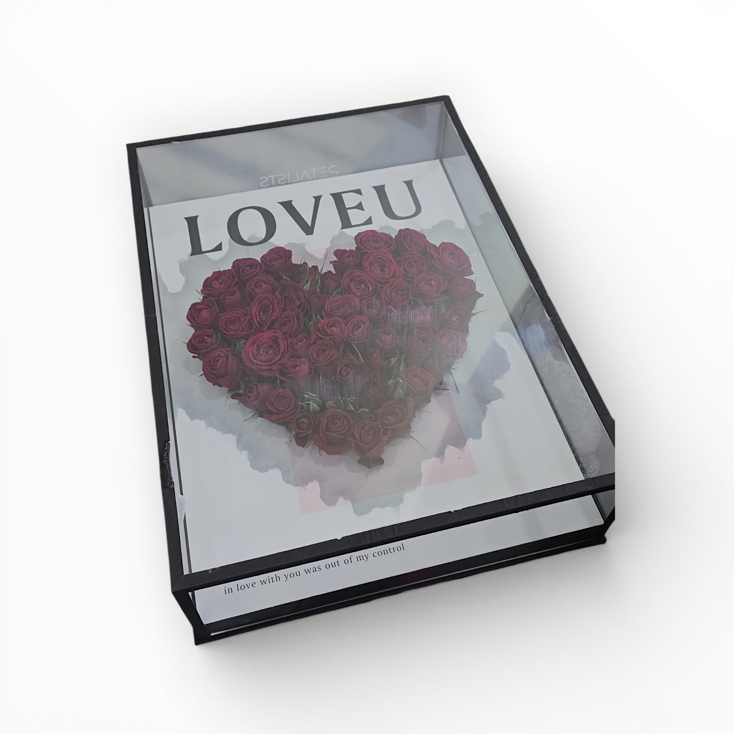 LOVEU Signature Rose Heart Box