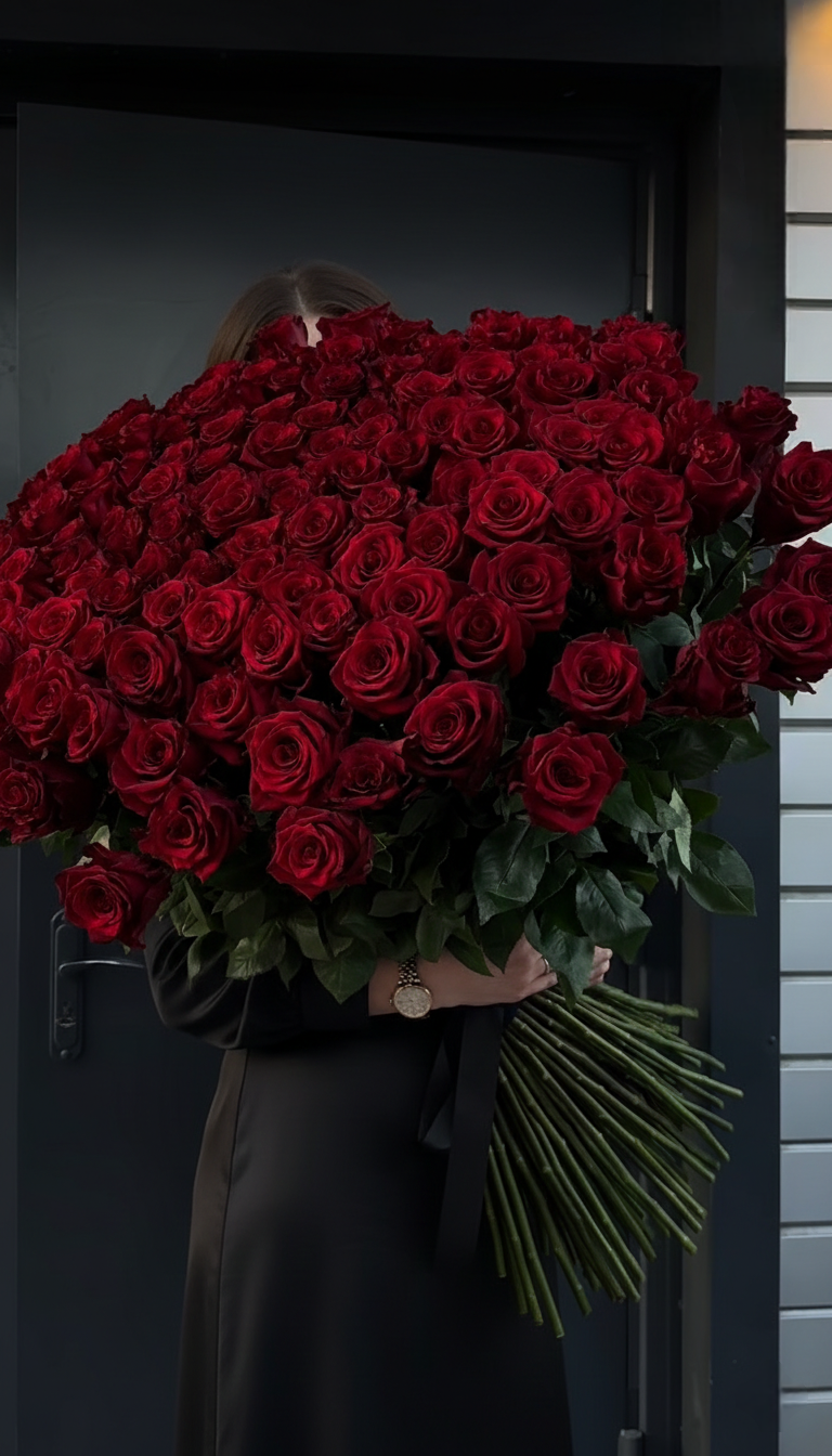 300 Red Roses
